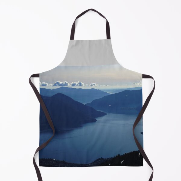 Item preview, Evening on Lake Lago Maggiore Switzerland designed and sold by nikawanders.