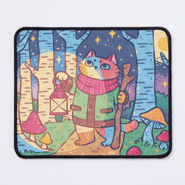Item preview, Kit the Kitty Explorer in Birch Wood designed and sold by kattvalk.