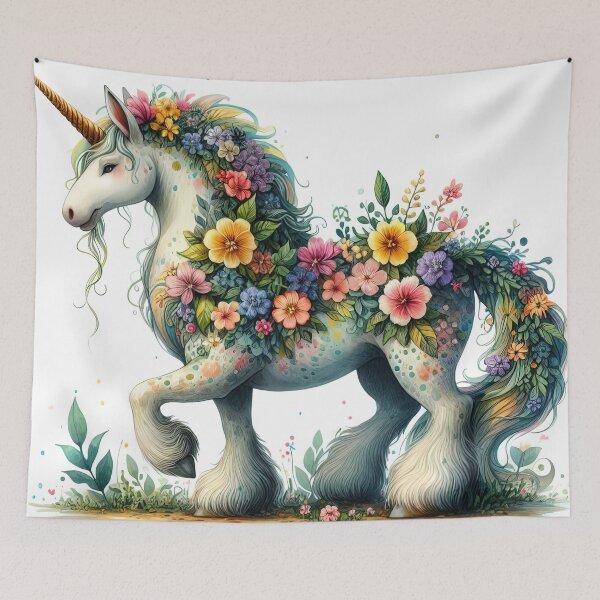 Item preview, "Flora-Crowned Dreamsteed" designed and sold by bloorose.