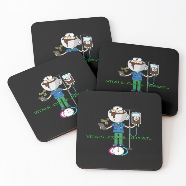 Item preview, Copy of Vitals__Coffee__Repeat designed and sold by Garci-Shirts.