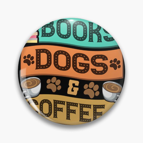 Item preview, Books Dogs and Coffee Adorable Book Lover Obsessed  	 designed and sold by dctzhsvhmf8.