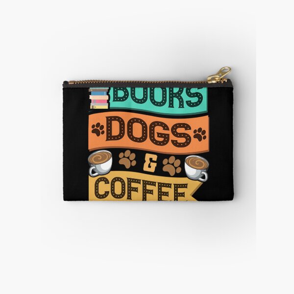 Item preview, Books Dogs and Coffee Adorable Book Lover Obsessed  	 designed and sold by dctzhsvhmf8.