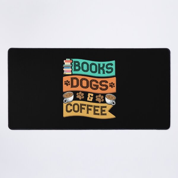 Item preview, Books Dogs and Coffee Adorable Book Lover Obsessed  	 designed and sold by dctzhsvhmf8.
