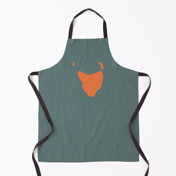 Item preview, Tasmania - Simplified Silhouette - Orange designed and sold by SChristineBrink.