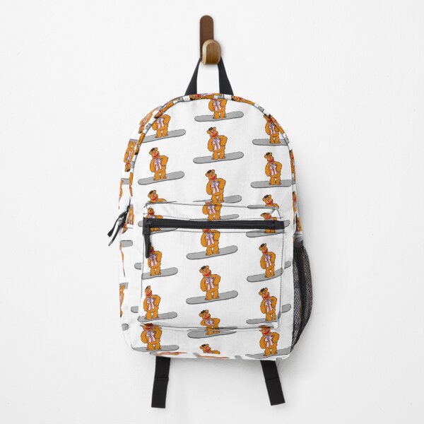 Item preview, Fozzie Bear On A Snowboard designed and sold by Animals-by-JB.