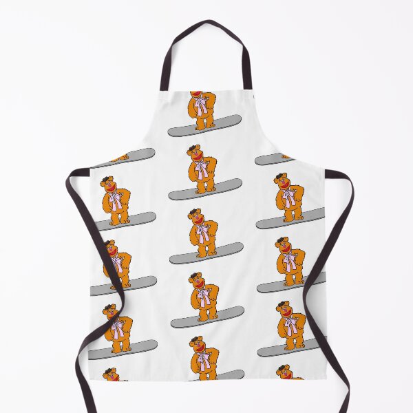 Item preview, Fozzie Bear On A Snowboard designed and sold by Animals-by-JB.