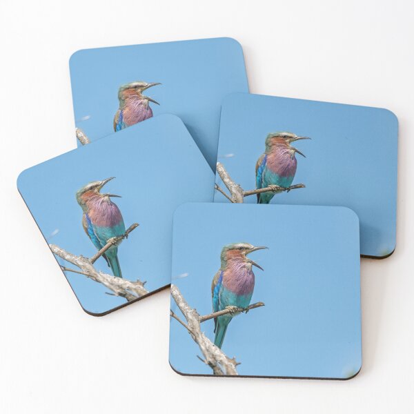 Item preview, Lilac-breasted Roller – Colorful African Bird Photography designed and sold by DavideAntoniani.