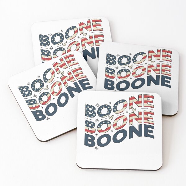 Item preview, Boone Vintage Retro US Flag design for Men and Women designed and sold by LuxeGraphix.
