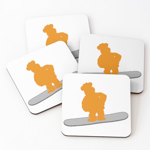 Item preview, Fozzie Bear On A Snowboard designed and sold by Animals-by-JB.