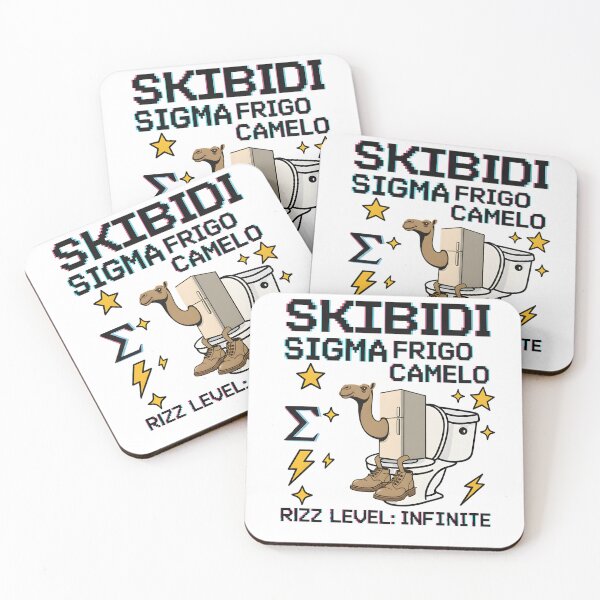 Item preview, Frigo Camelo Skibidi Sigma Surreal Camel Refrigerator Meme Art designed and sold by AnnDesignStudio.