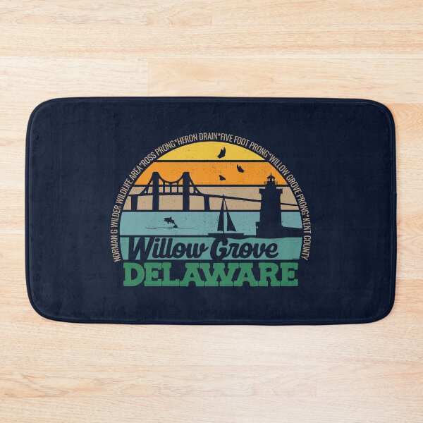 Item preview, Willow Grove Delaware Retro Sunset Local Pride Logo  designed and sold by CRHPOD20.