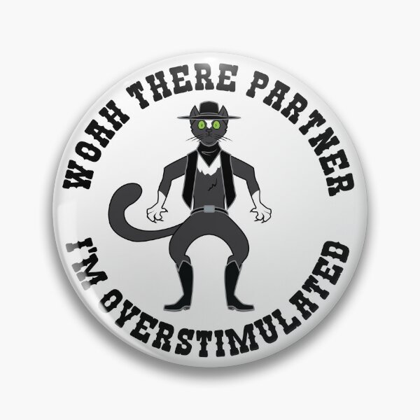 Item preview, Overstimulated Cat Tuxedo designed and sold by lbosticdesigns.
