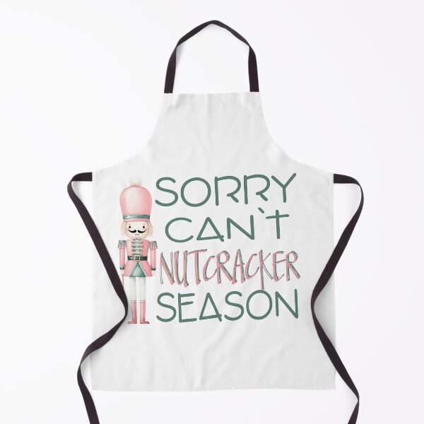 Item preview, Sorry Can't Nutcracker Season Mint Pink Winter Christmas Watercolor designed and sold by Feeling Artsy.
