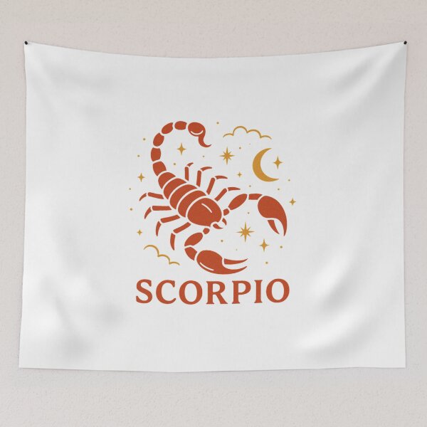 Item preview, Scorpio Zodiac Sign – Powerful Scorpion Astrology Design designed and sold by Wear Sculpt.