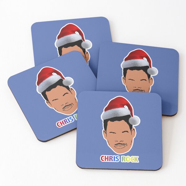 Item preview, Chris Rock Merry Christmas illustration designed and sold by ZooStateofMind.