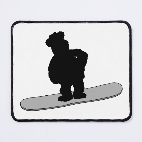 Item preview, Fozzie Bear On A Snowboard designed and sold by Animals-by-JB.