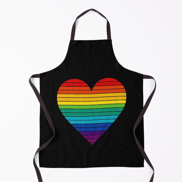 Item preview, Multi-Striped Rainbow Heart — 24 Division Pride Heart Design designed and sold by DreamiCanvas.
