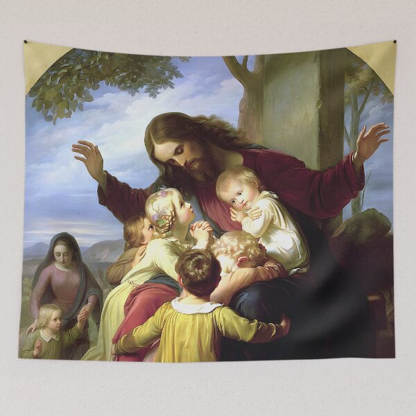 Item preview, Let the Little Children Come to Me designed and sold by Jon-Baran.