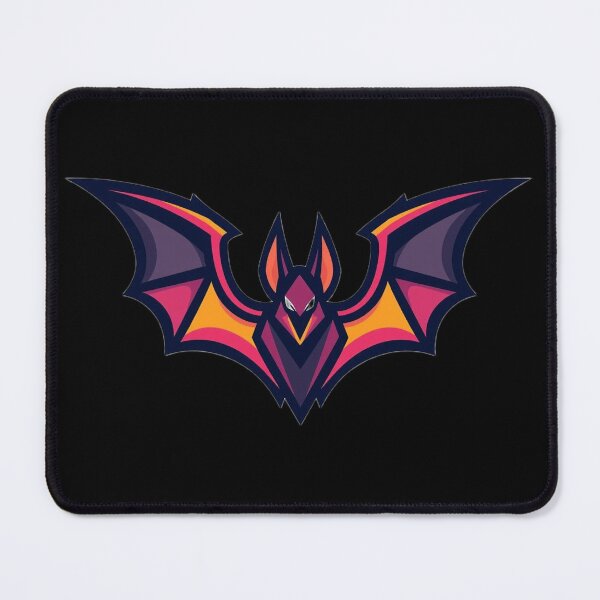 Item preview, Fierce Neon Bat – Modern Halloween Vector Design designed and sold by MichelleAlline.