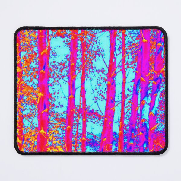 Item preview, Abstract Funky Poplar Trees Photo at Bird Sanctuary designed and sold by DianeBP.