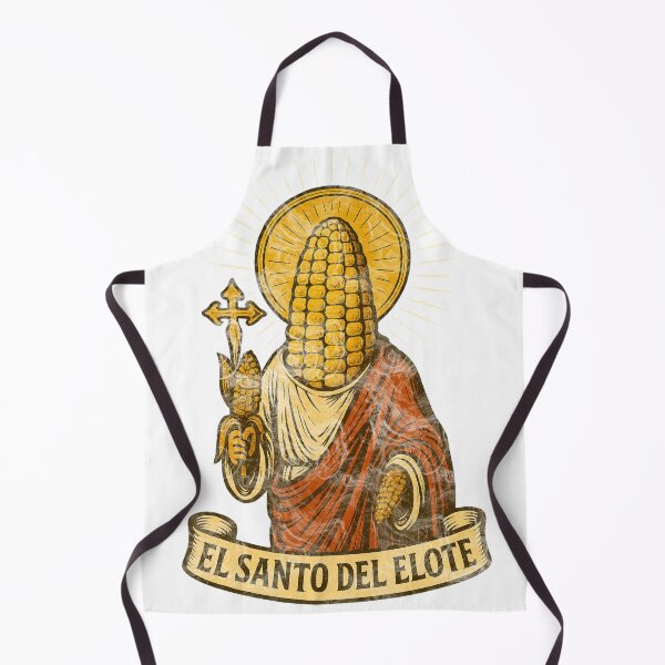 Item preview, El Santo del Elote vintage retro style designed and sold by Chrischavers.