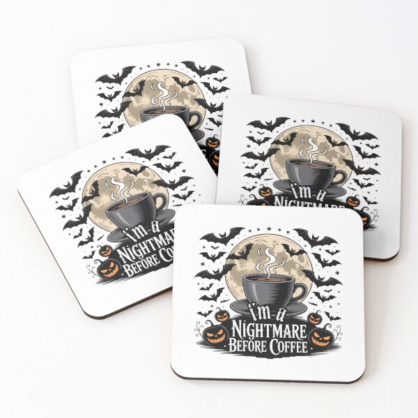 Item preview, I'm a Nightmare Before Coffee designed and sold by Prints of Uncertainty.