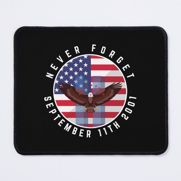 Item preview, 911 Memorial Never Forget American Flag Eagle designed and sold by xpbmqsbn45.