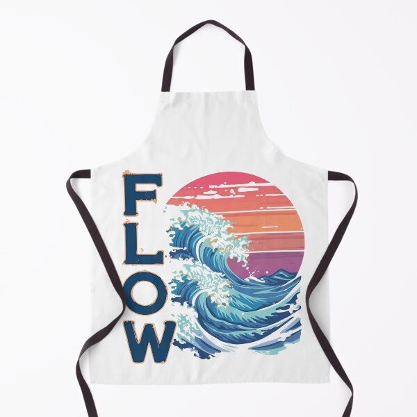 Item preview, Flow – Ocean Wave and Sunset designed and sold by MerchVisionary.