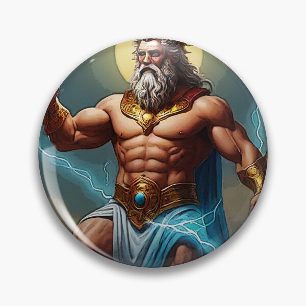 Item preview, Greek God of Thunder designed and sold by AnGodeSign.
