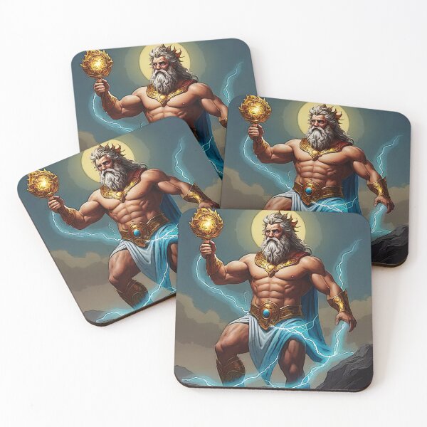 Item preview, Greek God of Thunder designed and sold by AnGodeSign.