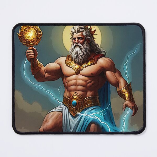 Item preview, Greek God of Thunder designed and sold by AnGodeSign.