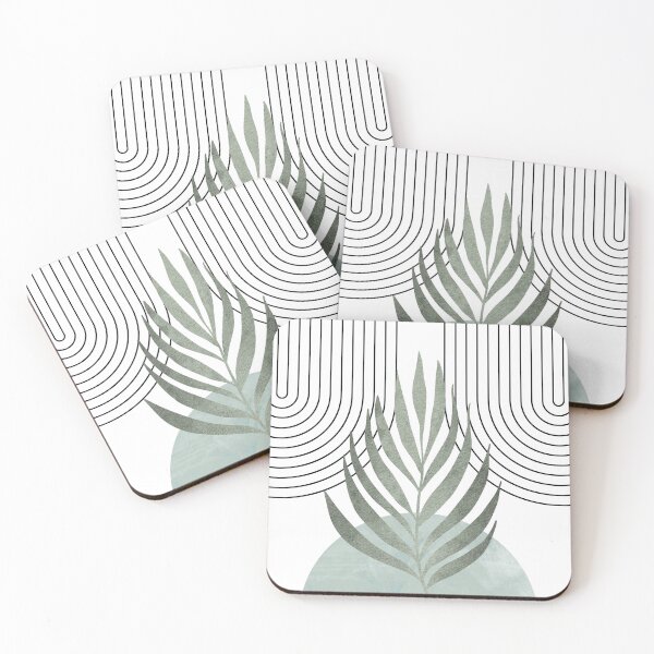 Artikelvorschau, Boho Botanical in Salbeigrün, Midcentury Modern entworfen und verkauft von ArticraftShop.