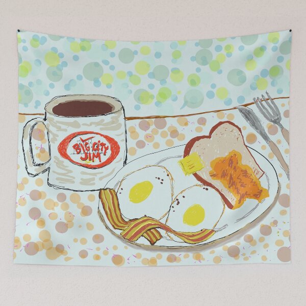 Item preview, Breakfast with Big City Jim designed and sold by Nigel-here.