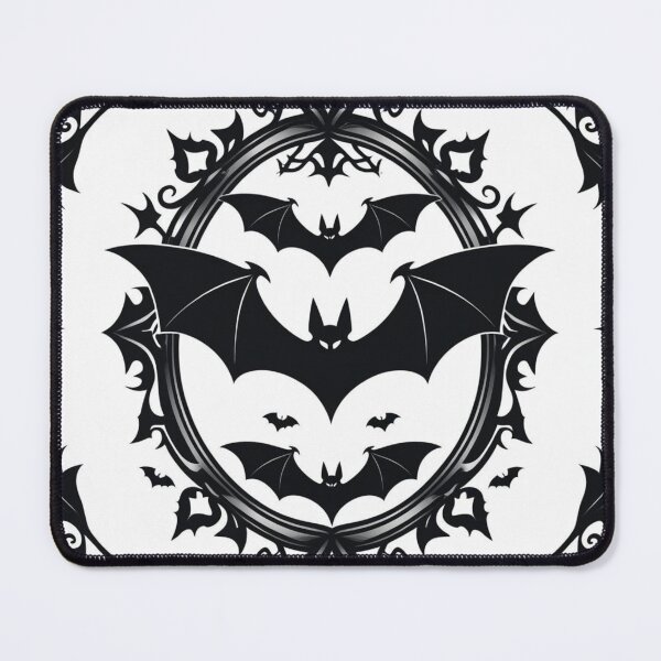 Item preview, Gothic Bat Frame – Spooky Halloween Border Design designed and sold by MichelleAlline.