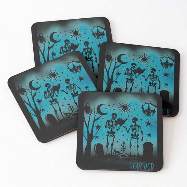 Item preview, Skeleton Lovers, Together Forever - Nostalgic Vintage Design not only for Halloween designed and sold by AtushaSpark.