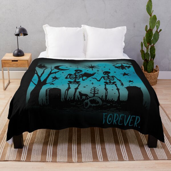 Item preview, Skeleton Lovers, Together Forever - Nostalgic Vintage Design not only for Halloween designed and sold by AtushaSpark.