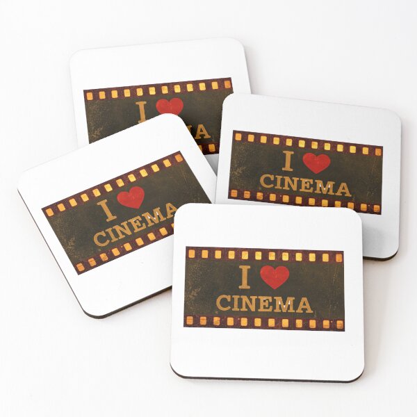 Item preview, I Love Cinema — Retro Marquee Design designed and sold by luckyyouth.