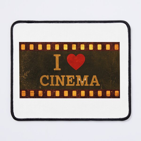 Item preview, I Love Cinema — Retro Marquee Design designed and sold by luckyyouth.