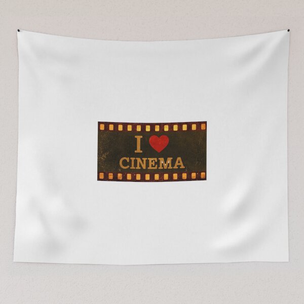 Item preview, I Love Cinema — Retro Marquee Design designed and sold by luckyyouth.