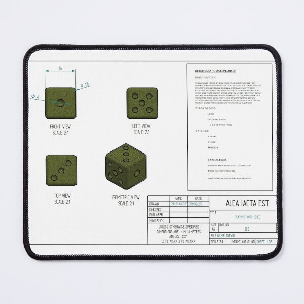 Item preview, Alea Iacta Est designed and sold by CAD-BY-KNIGHT88.