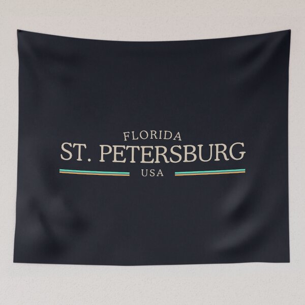 Item preview, St. Petersburg Florida Heritage – Midnight designed and sold by buglevel.