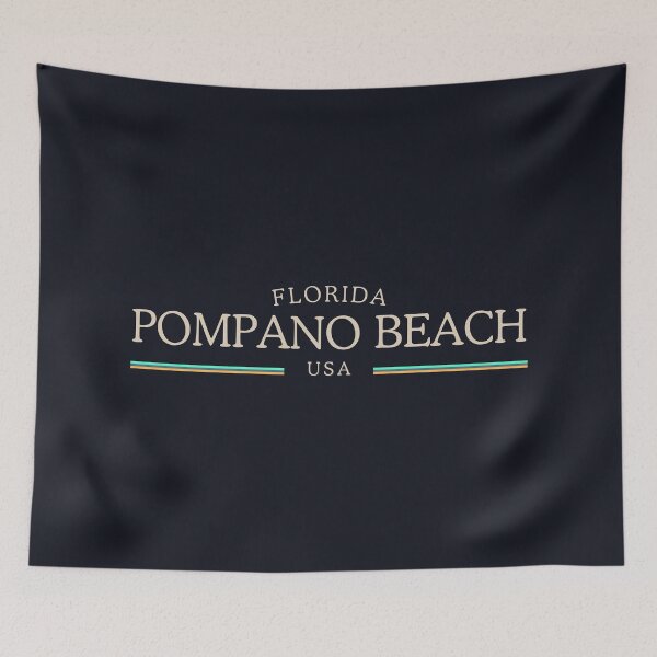 Item preview, Pompano Beach Florida Heritage – Midnight designed and sold by buglevel.
