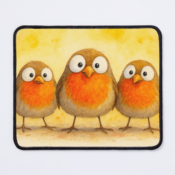 Item preview, Gorgeous Robins ' RoBiNS RoCK! ' BY SHiRLeY MacARTHuR designed and sold by Shirley MacArthur Art.