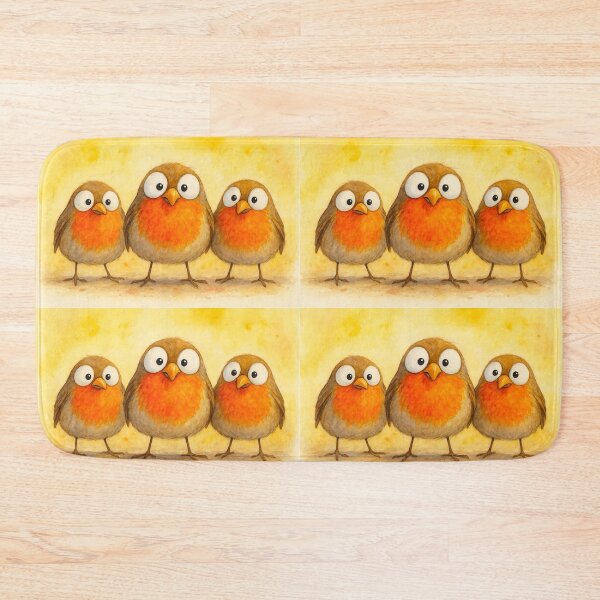 Item preview, Gorgeous Robins ' RoBiNS RoCK! ' BY SHiRLeY MacARTHuR designed and sold by Shirley MacArthur Art.