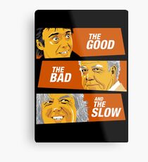 The Good the Bad and the Slow Metal Print