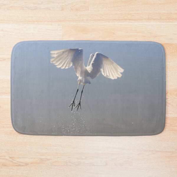 Item preview,  Great White Egret Taking Off designed and sold by simonjayphotos.