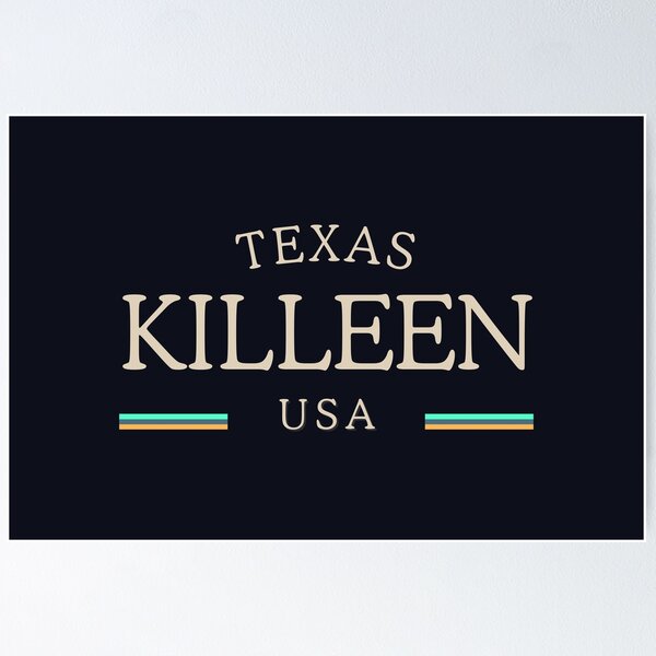 Item preview, Killeen Texas Heritage – Midnight designed and sold by buglevel.