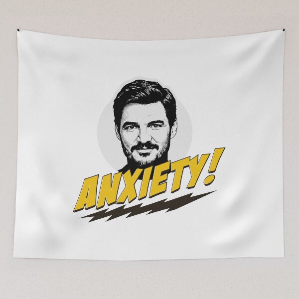 Item preview, Anxious Pedro Pascal designed and sold by Mavazi.