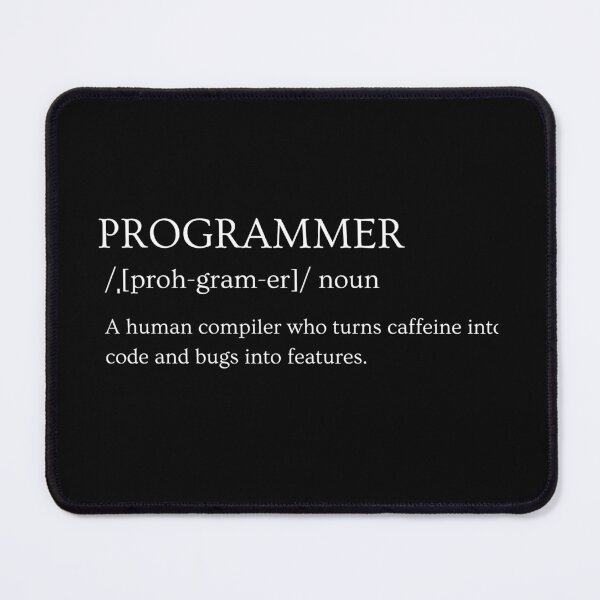 Item preview, Funny Programmer Definition Coding Humor designed and sold by TheTimer.