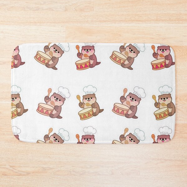 Item preview, Cook and Music Cute Otter designed and sold by toni-aguilar22.
